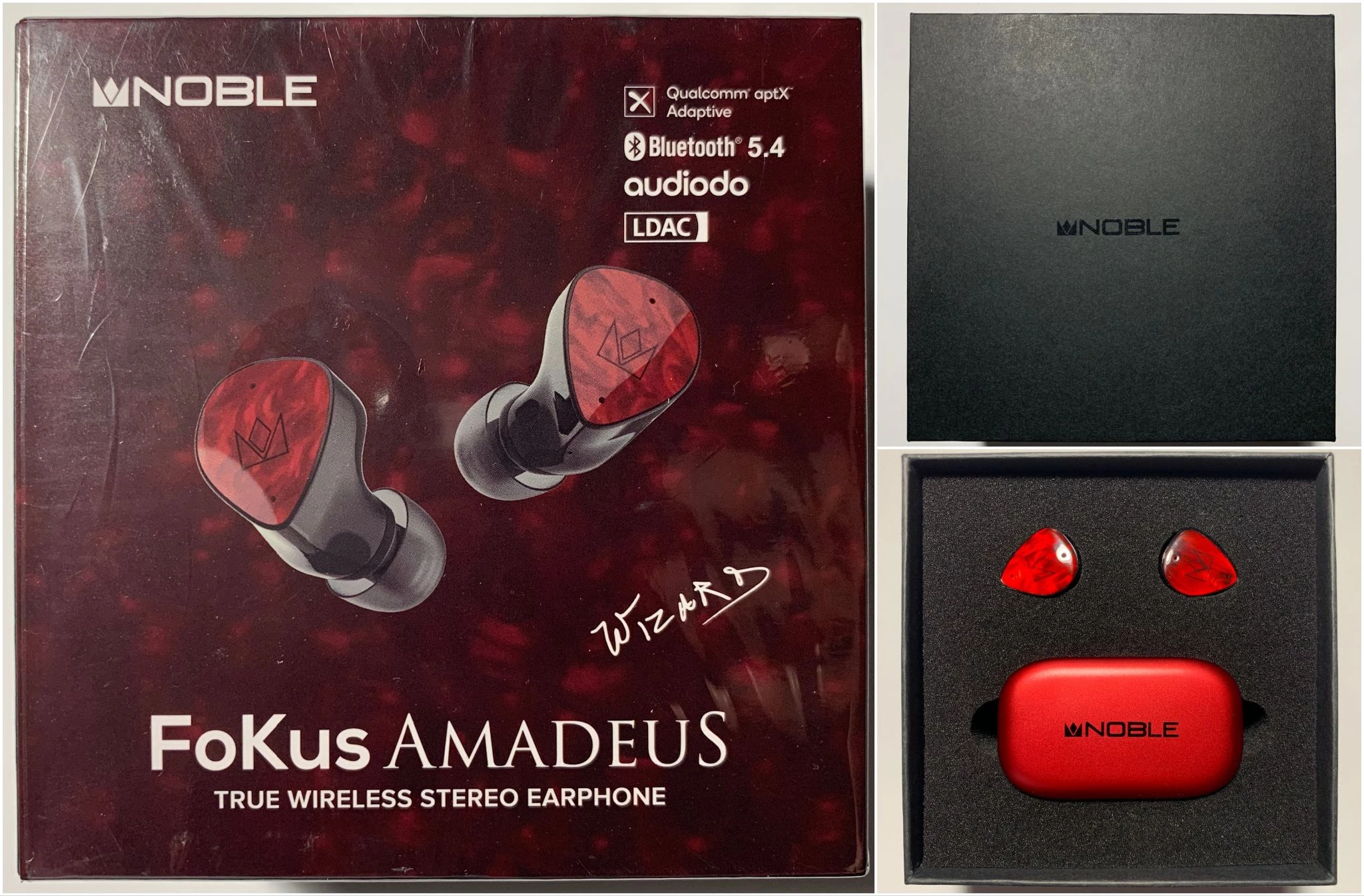 NOBLE FoKus AMADEUS ワイヤレスイヤホン Noble Audio Noble Audio FoKus Amadeus ワイヤレスイヤホン Bluetooth