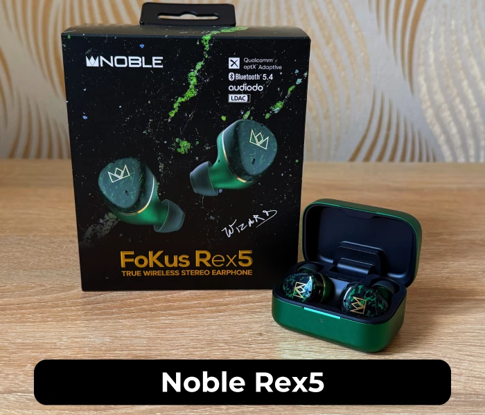Обзор Noble Audio FoKus Rex5. Революция среди TWS - Soundmag