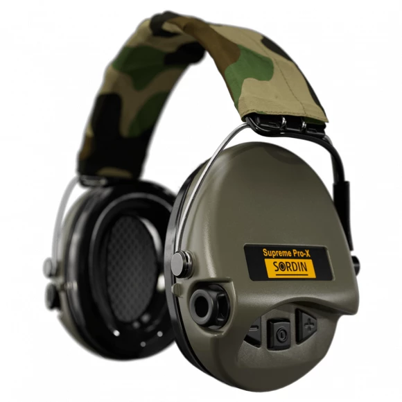 Тактические наушники Sordin Supreme Pro X Green (75302-X-S)