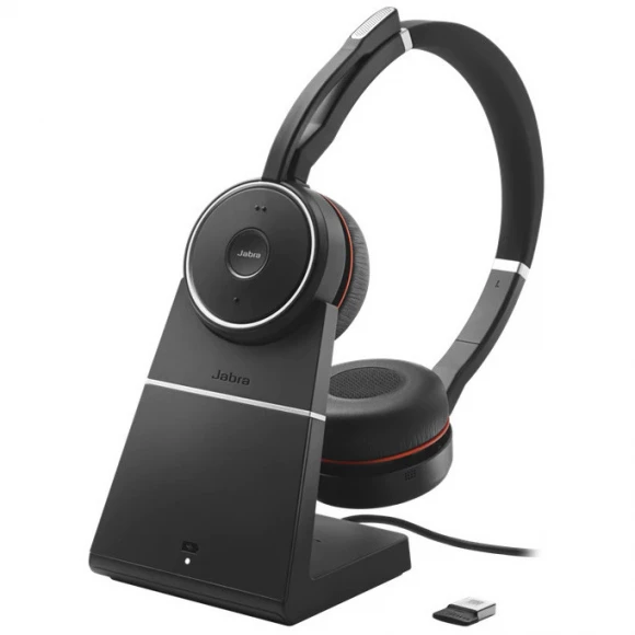 Беспроводные наушники Jabra Evolve 75 SE Stereo MS + База (7599