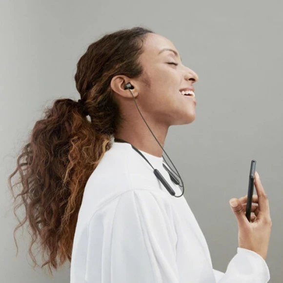 Беспроводные наушники Sony WI-C100 In-Ear IPX4 Wireless Black