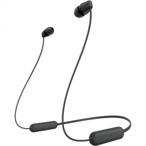 Беспроводные наушники Sony WI-C100 In-Ear IPX4 Wireless Black (WIC100B.CE7)