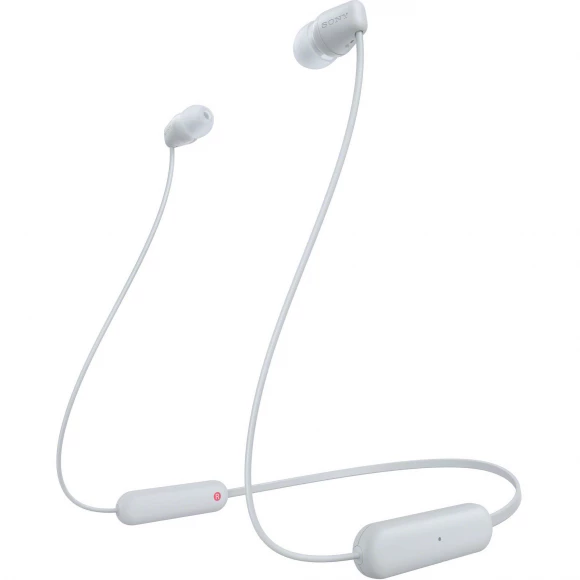 Беспроводные наушники Sony WI-C100 In-Ear IPX4 Wireless White (WIC100W.CE7)