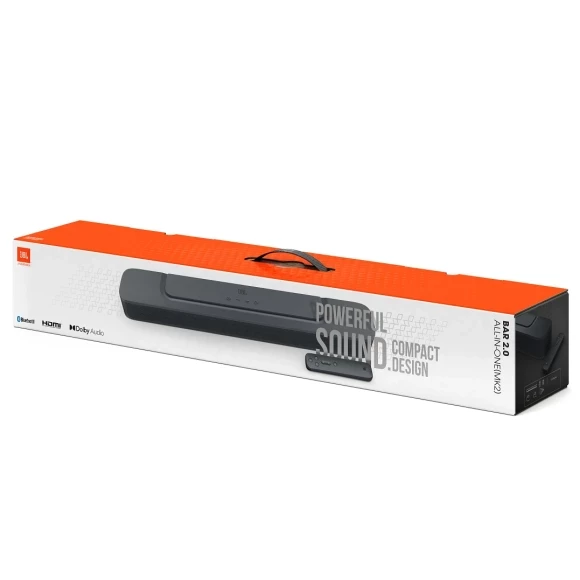 【2022年製】**JBL Bar 2.0 All-in-One MK2 JBL Bar 2.0 All-in-One MK2 Black (JBLBAR20AIOM2BLKEP) купить