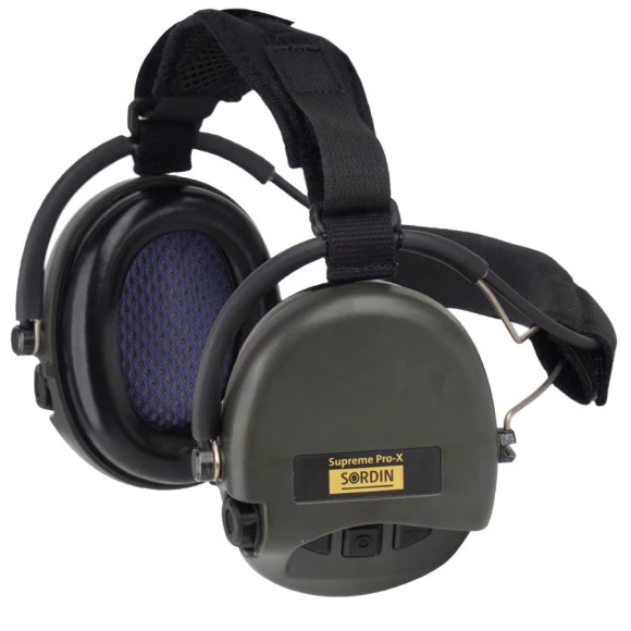 Тактические наушники Sordin Supreme Pro X Neckband Green (76302-X-S)
