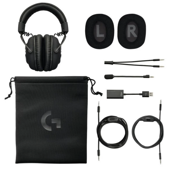 Наушники Logitech G Pro X Gaming Headset USB Black (L981-000818