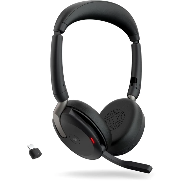 Беспроводные наушники Jabra Evolve2 65 MS Stereo USB-C Flex (26699-999-899)