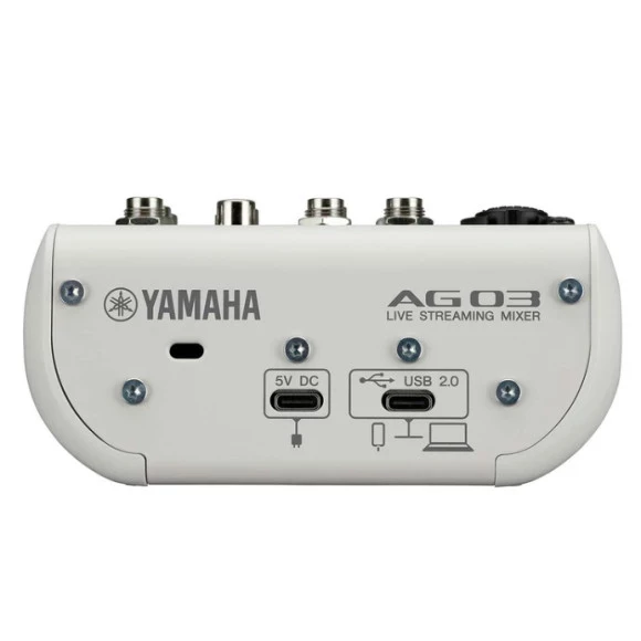 Аудиоинтерфейс YAMAHA AG03MK2 White - Soundmag