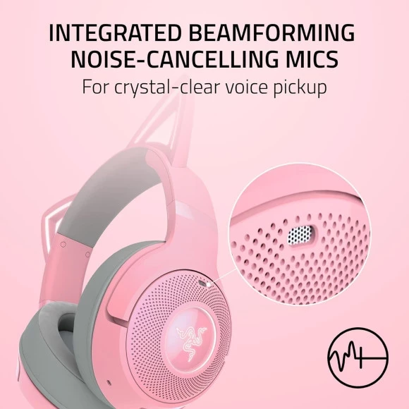 Гарнитура Razer Kraken Kitty V2 BT Quartz (RZ04-04860100-R3M1