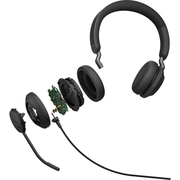 Наушники Jabra Evolve2 40 SE USB-A MS Stereo (24189-999-999 Наушники Jabra Evolve2 40 SE USB-A MS Stereo (24189-999-999