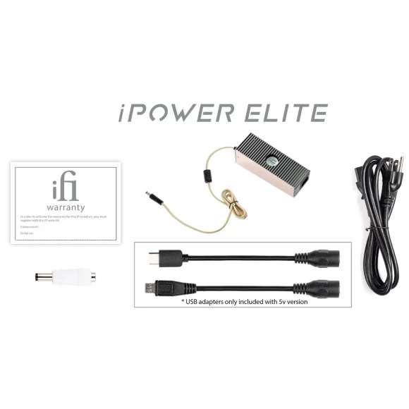Блок питания iFi iPower Elite (5V/5A) - Soundmag
