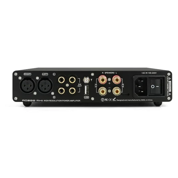 Усилитель S.M.S.L AO200 MKII Amplifier Black - Soundmag