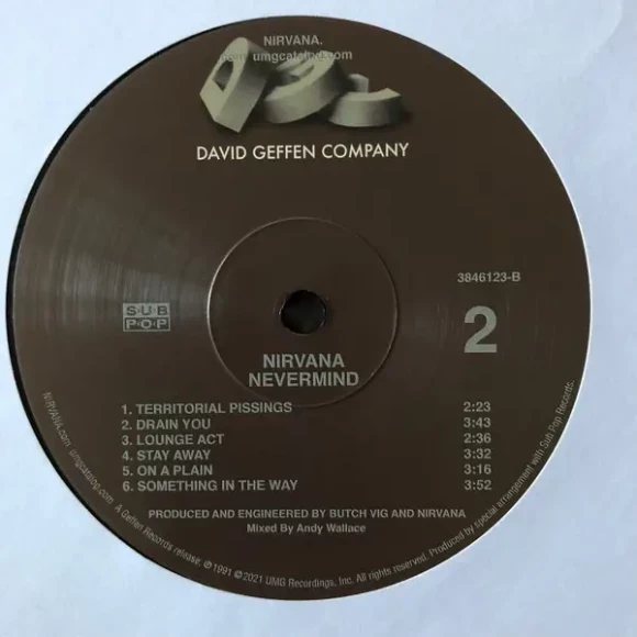 Виниловая пластинка LP2 Nirvana: Nevermind - Ltd Edt - Soundmag