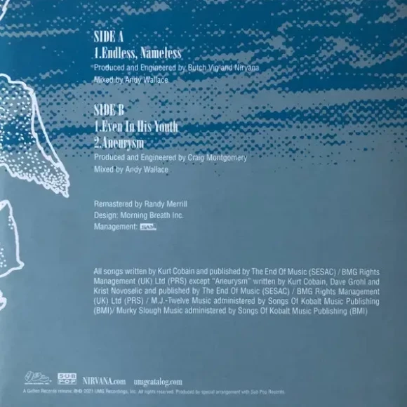 Виниловая пластинка LP2 Nirvana: Nevermind - Ltd Edt - Soundmag