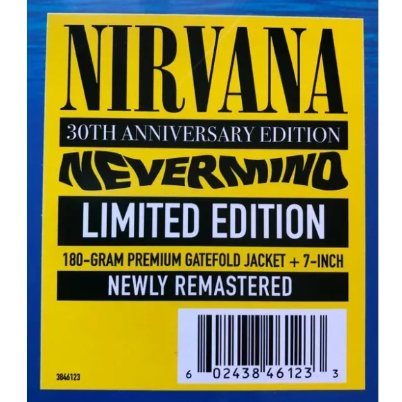 Вінілова платівка LP2 Nirvana: Nevermind - Ltd Edt - Soundmag