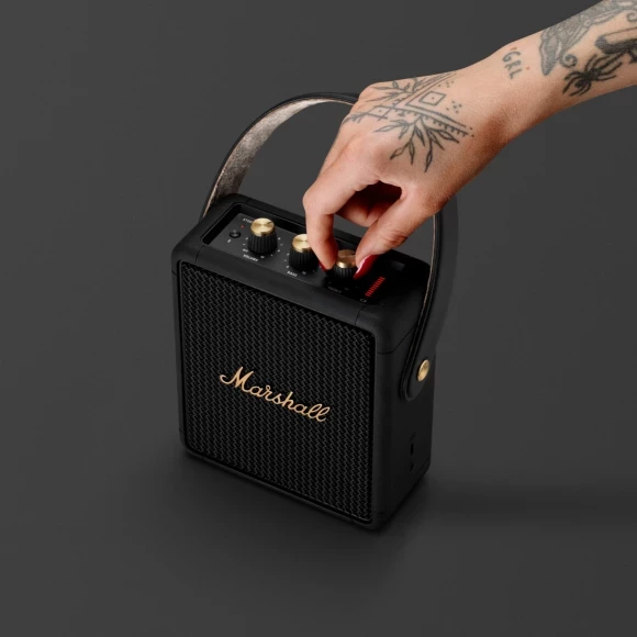 Портативная колонка Marshall Stockwell II Black and Brass (1005544