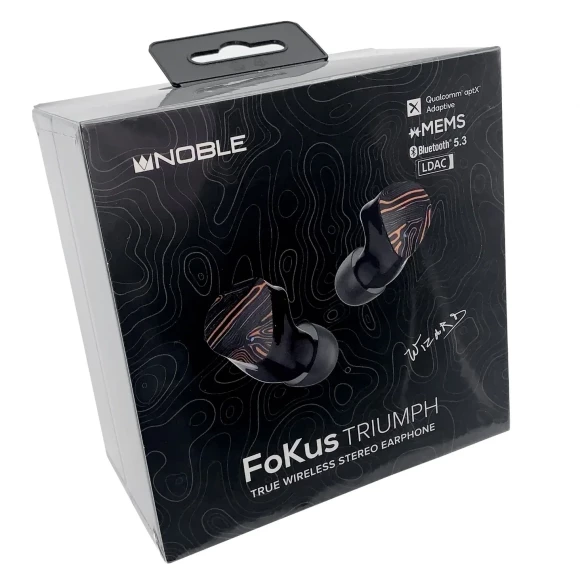 Беспроводные наушники Noble Audio FoKus Triumph Brown - Soundmag