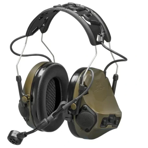 Тактические наушники 3M Peltor ComTac VII OD Green (MT14H41A-300EU GN) с микрофоном