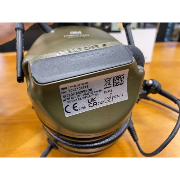 Тактические наушники 3M Peltor ComTac XPI с 1 аудиовыходом