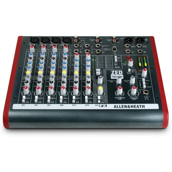 【美品】Allen & Heath ZED-10 Микшерный пульт Allen Heath ZED-10FX - Soundmag
