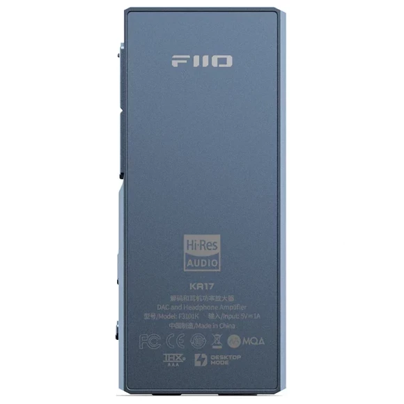 ЦАП и усилитель FiiO KA17 Blue - Soundmag