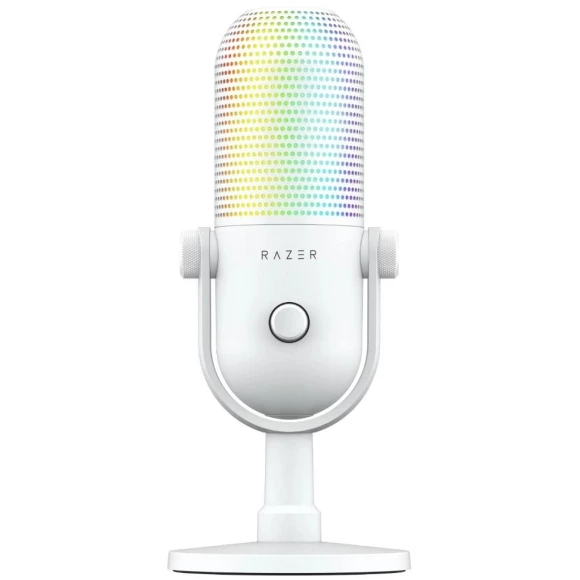 Микрофон Razer Seiren V3 Chroma White (RZ19-05060200-R3M1)