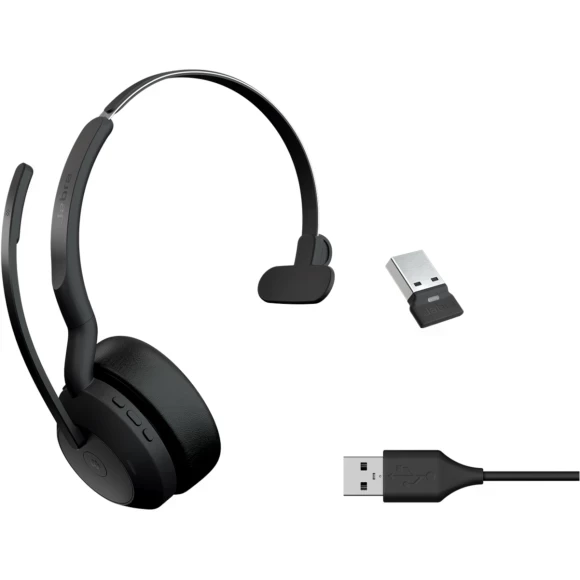 Беспроводные наушники Jabra Evolve2 55 Link380a MS Mono (25599-899-999)