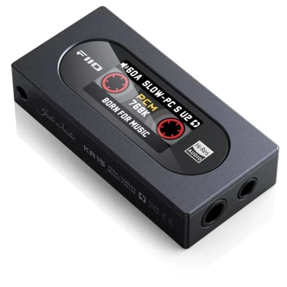 ЦАП и усилитель FiiO KA15 Black - Soundmag