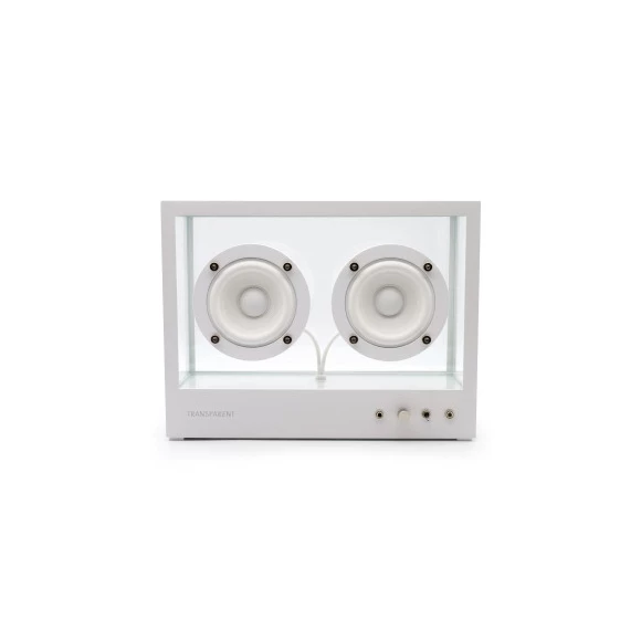 Акустическая система Small Transparent Speaker White - Soundmag