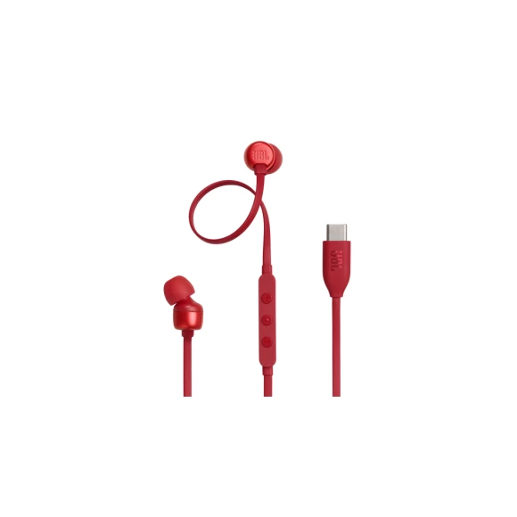 Наушники JBL Tune 310C USB-C (JBLT310CRED)