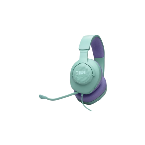 Игровые наушники JBL Quantum 100M2 Cyan (JBLQTUM100M2CYN)