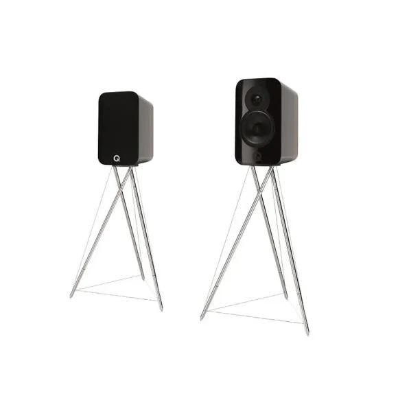 Акустическая система Q Acoustics Concept 300 Black & Rosewood Pair With Stands