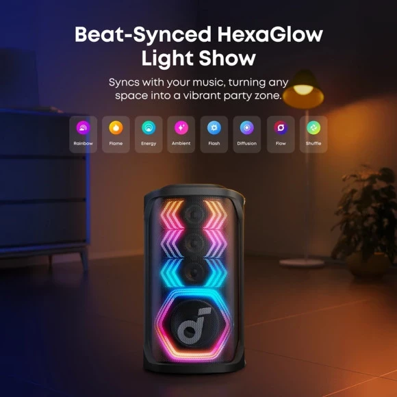 Акустическая система Anker SoundСore Rave 3S Black (A31A3012