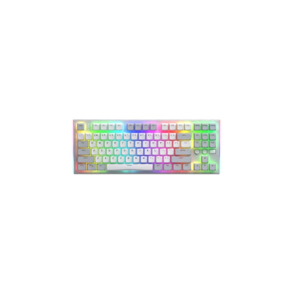 Игровая клавиатура Hator Gravity TKL Orange (HTK561) White US Layout