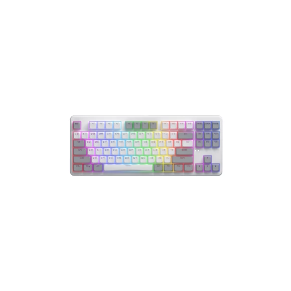 Игровая клавиатура Hator Rockfall 3 Mecha TKL Wireless Orange (HTK851UA) White
