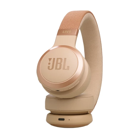Безпровідні навушники JBL Live 670 NC Sandstone (JBLLive670NCSAT