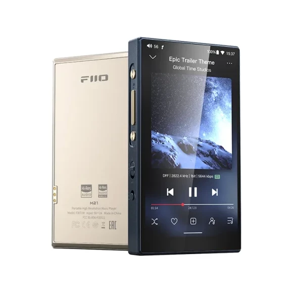 Hi-Fi Плеєр FiiO M21 Titanium Gold - Soundmag