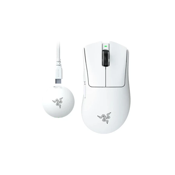 Ігрова мишка Razer DeathAdder V4 PRO Wireless White (RZ01-05330200