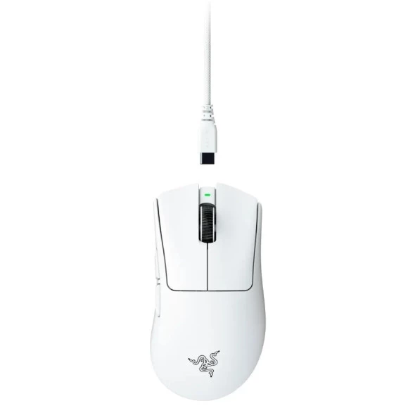 Razer DEATHADDER V4PRO ホワイト Ігрова мишка Razer DeathAdder V4 PRO Wireless White (RZ01-05330200