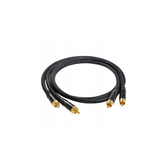 Кабель Melodika MD2RD15 Purple Black Edition 2xRCA - 2xRCA Directional (1.5 м)