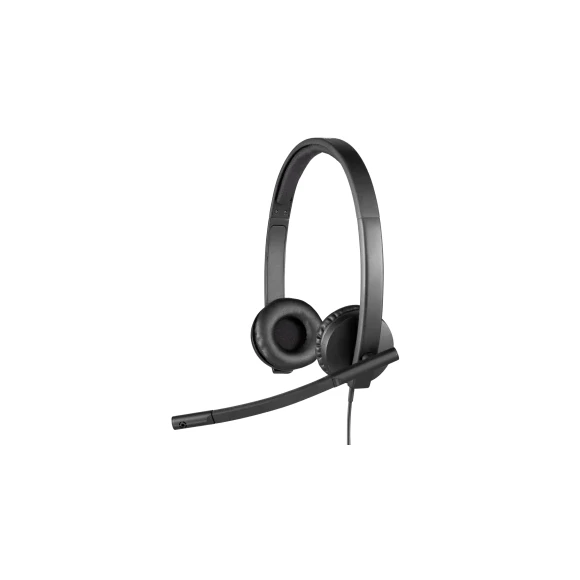 Гарнитура Logitech H570e Corded Stereo Black-USB-C (981-001431)