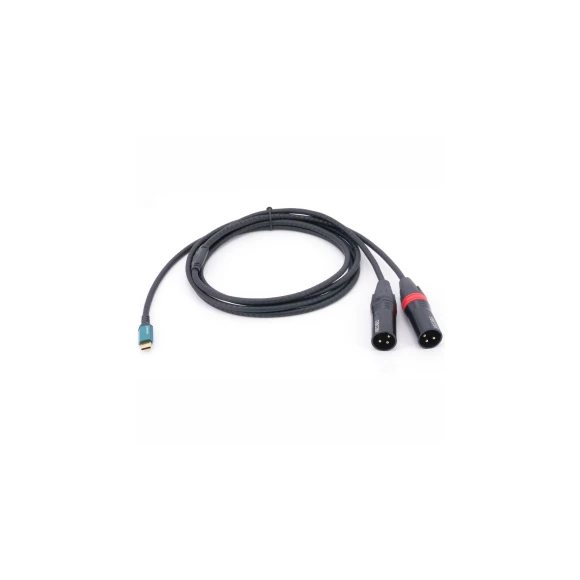 Кабель ABCCABLS MA721L05 USB-C-2xXLR male 1,5m