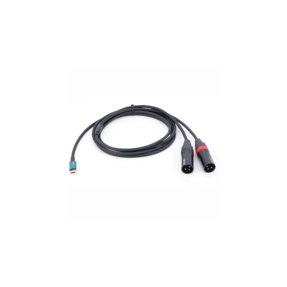 Кабель ABCCABLS MA721L3 USB-C-2xXLR male 3m