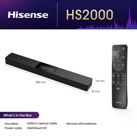 Саундбар Hisense HS2000 - Soundmag