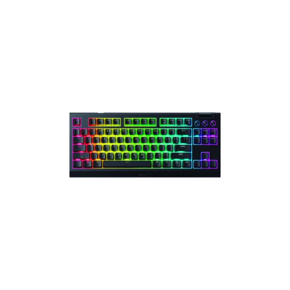 Игровая клавиатура Razer BlackWidow V4 TKL Hyperspeed RGB Wireless/Bluetooth/USB Black (RZ03-05480100-R3M1)
