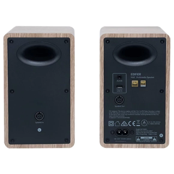 Акустична системa Edifier M60 Classic Oak 2.0 66W Bluetooth - Soundmag