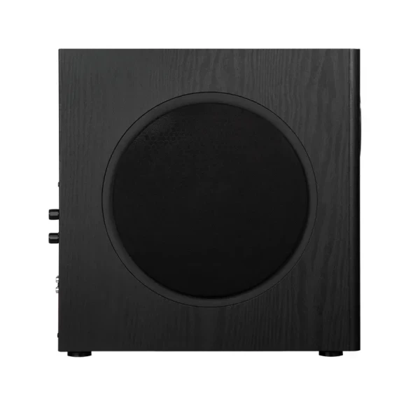 Edifier T5 70W サブウーファー アンプ ブラック Edifier パワード サブウーファー T5 定格出力70W 木目調 ED-T5-BK-A