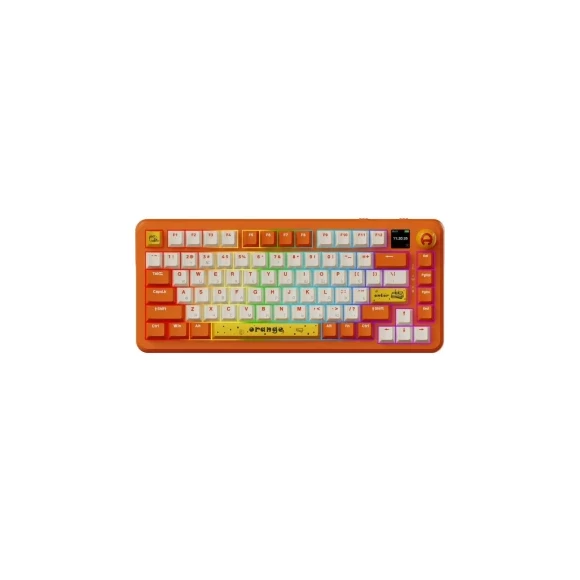 Игровая клавиатура Ajazz AK820 MAX Avocado Switch Orange RGB (AK820MAX-AS-OW)