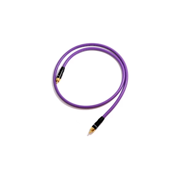 Коаксиальный кабель Melodika MDCX10 Purple Coaxial cable RCA-RCA, длина 1 м