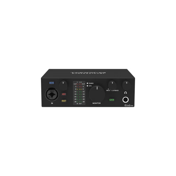 Аудіоінтерфейс Topping Professional E1x2 OTG Black - Soundmag